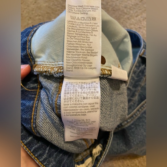 Madewell The Curvy Perfect Vintage Short Burnett Wash Size 29 - Picture 10 of 15